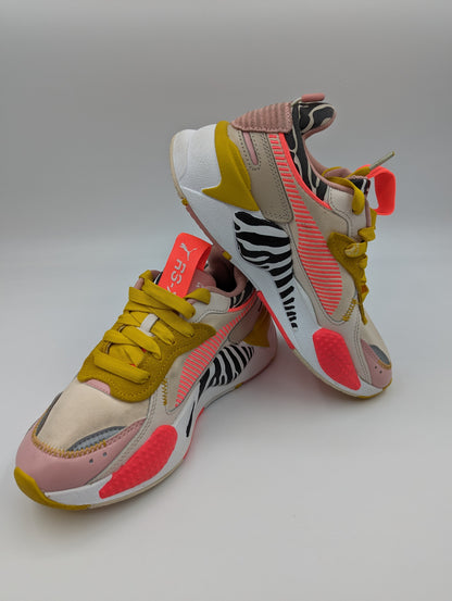 Puma Rsx Running / Casual Rosa / Beige / Zebra No 22.5