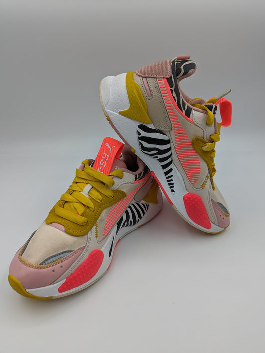 Puma Rsx Running / Casual Rosa / Beige / Zebra No 22.5