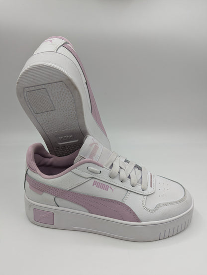 Puma Media Plataforma Casual Blanco / Lila No 23.5