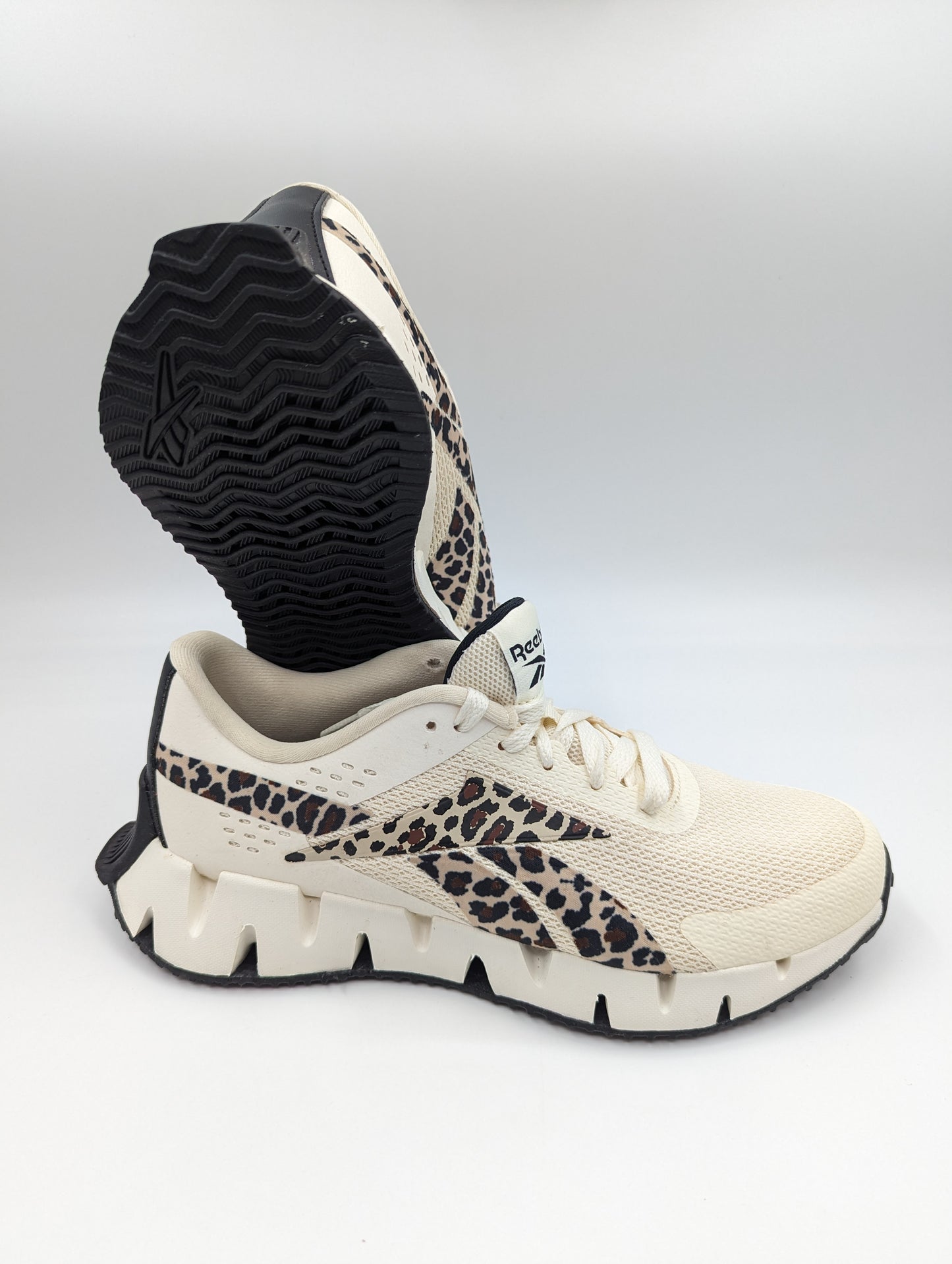 Reebok Zig Dynamica 2.0 Running / Training Beige / Animal Print No 23.5