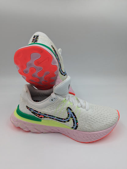 Nike React infinity Run Running Blanco / Rosa / Colors No 24.5