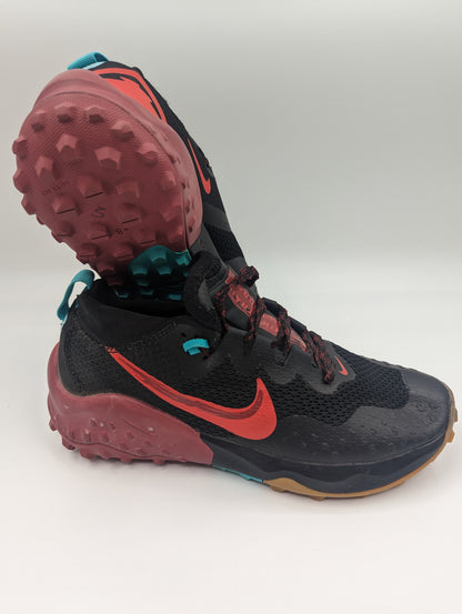 Nike Trail Wild Horse Running / Training Negro / Rojo No 25