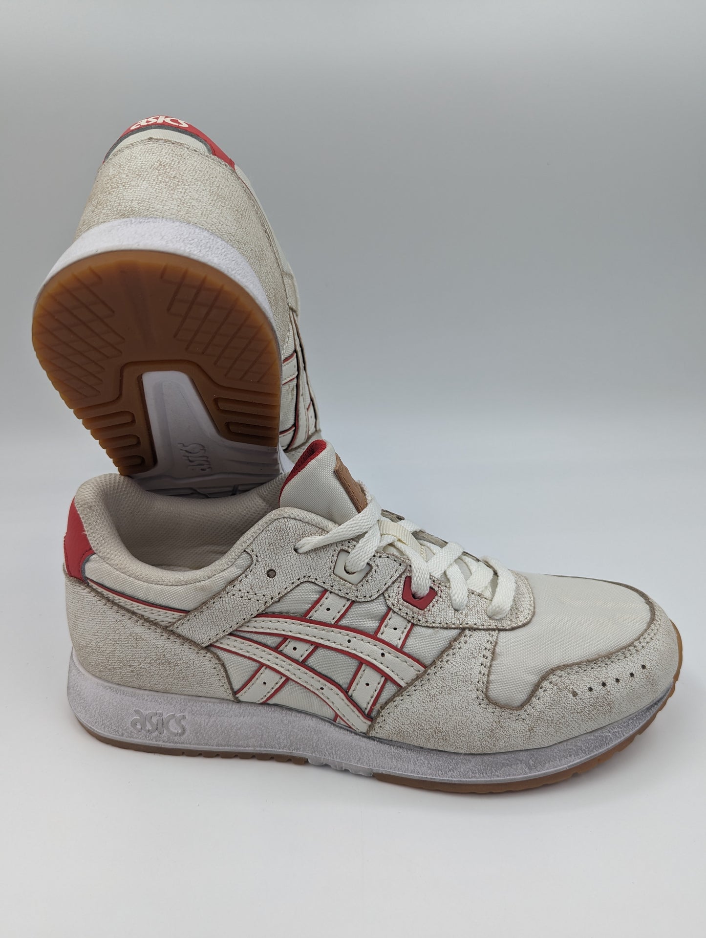 Asics Tokyo Vintage Casual / Running Beige Vintage / Rojo No 24