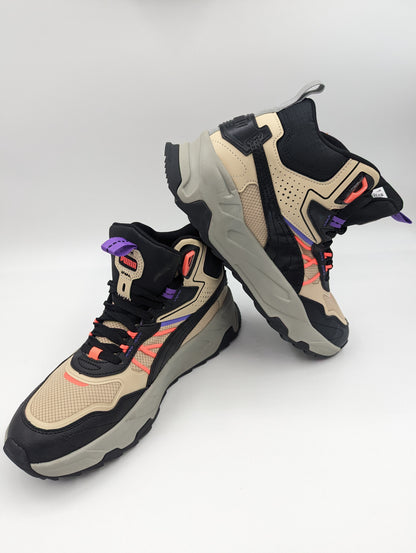 Puma Trinity Hybrid Mid Beige / Negro / Naranja No 26