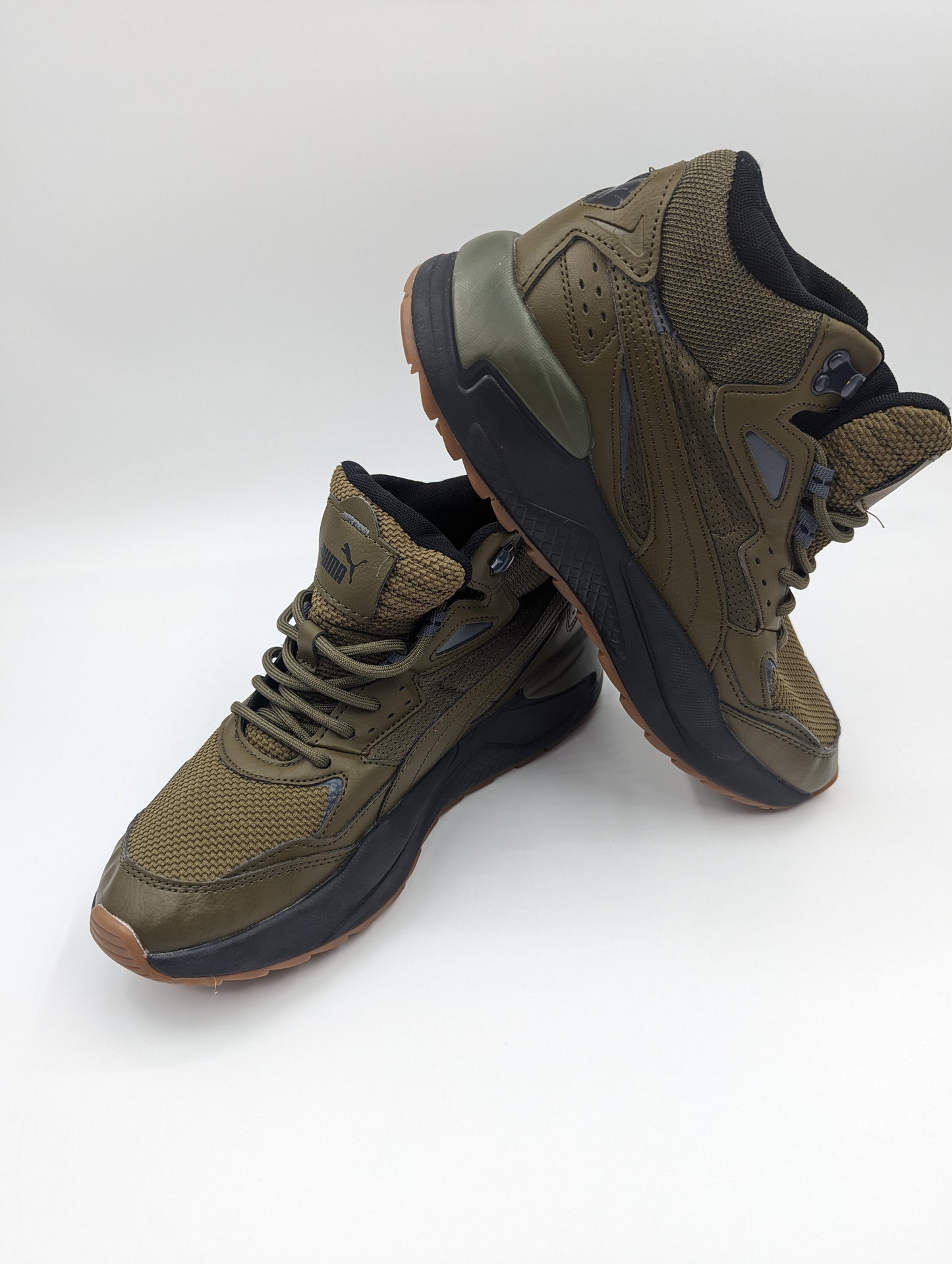 Puma Bota Casual / Senderismo Verde / Negro / Liga No 26