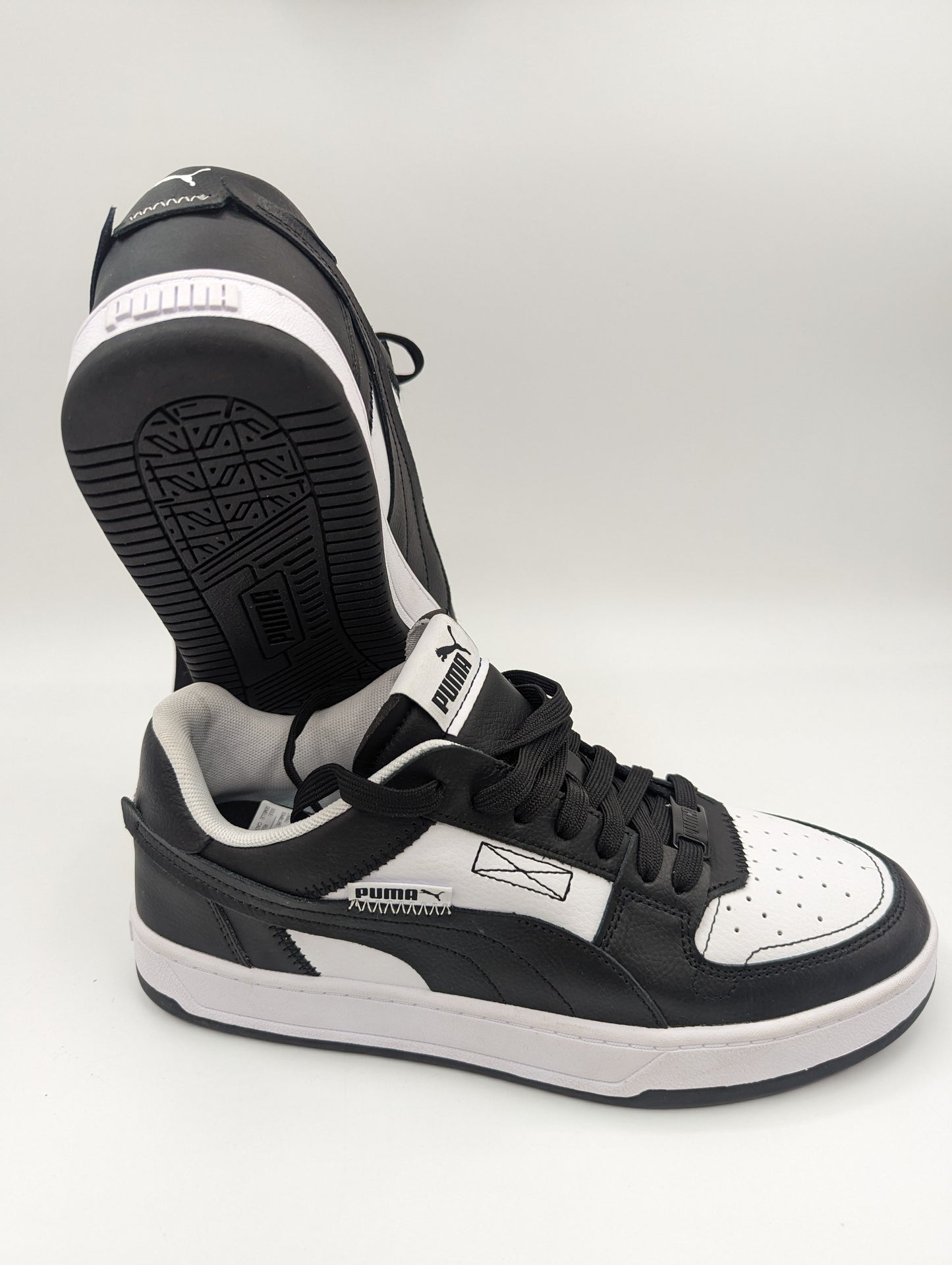 Puma Casual Leather Negro / Blanco No 26.5
