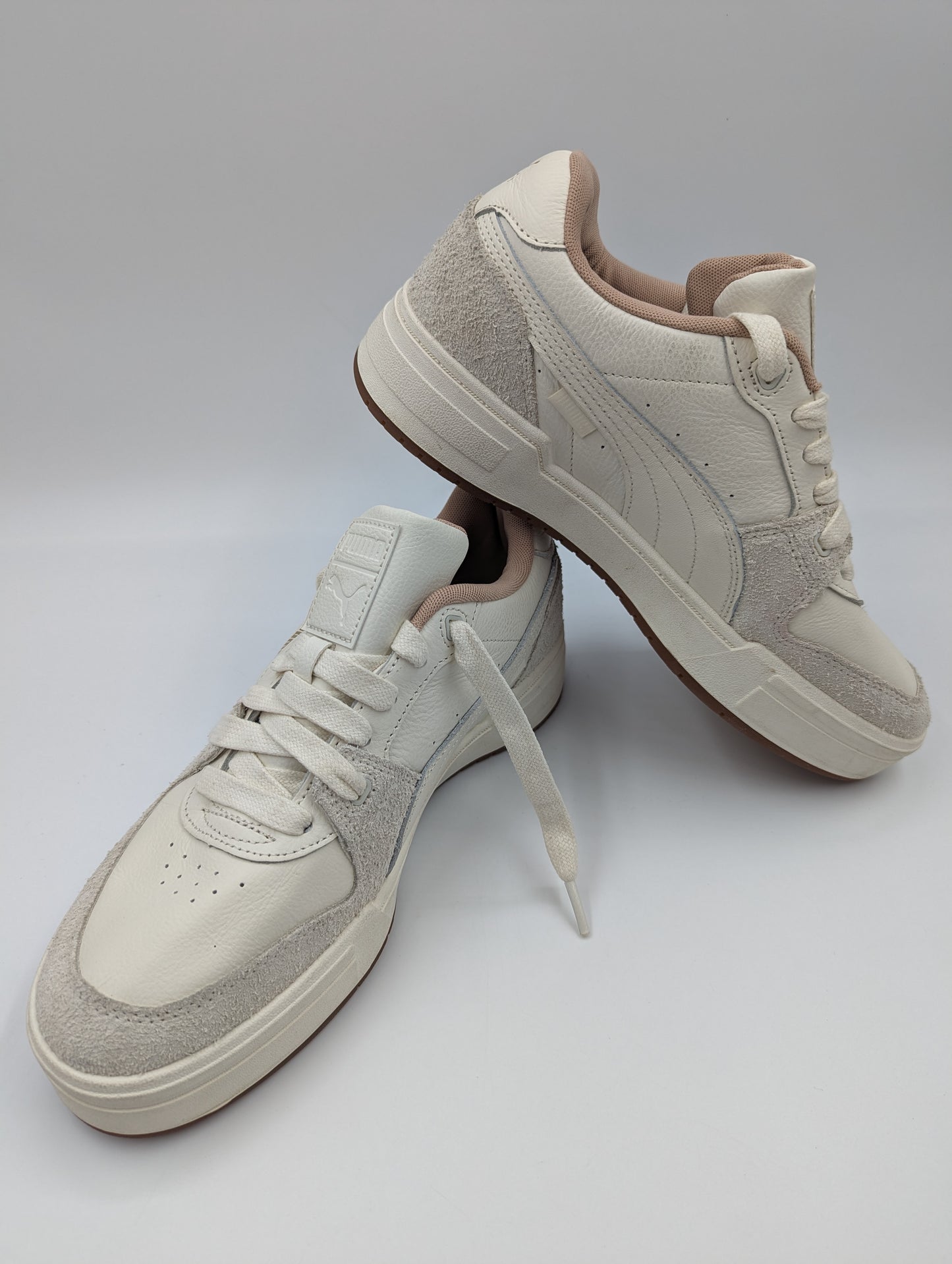 Puma Casual Edicion Especial Leather Beige / Cafe / Gamusa No 27