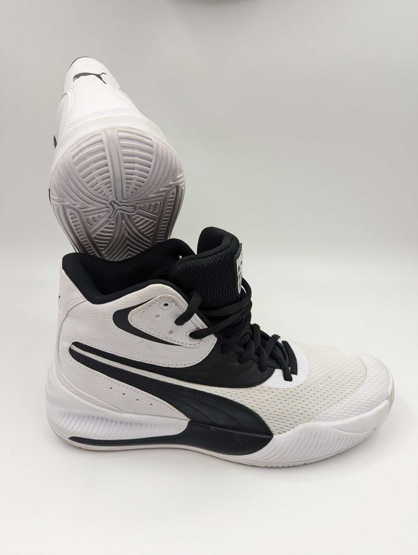 Puma Bota Basketball High Blanco / Negro No 25.5