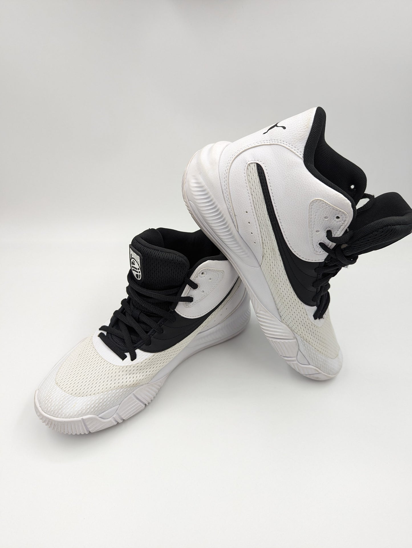 Puma Bota Basketball High Blanco / Negro No 25.5