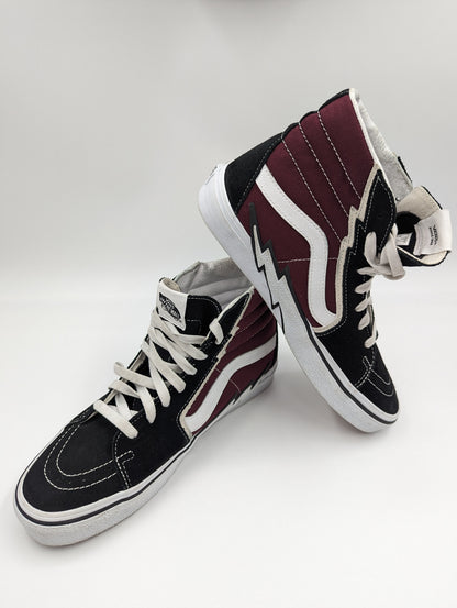 Vans Bota Alta Casual Vino / Negro No 26.5