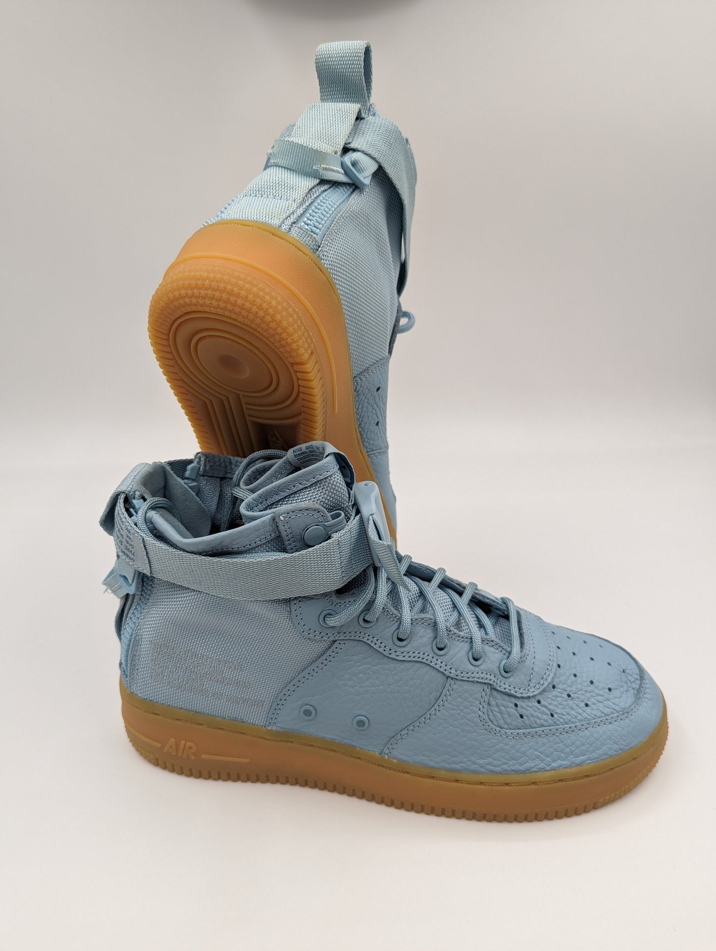 Nike SF AF1 Bota Azul Tela / Piel / Liga No 25