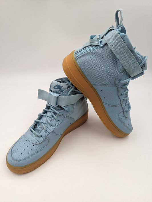 Nike SF AF1 Bota Azul Tela / Piel / Liga No 25