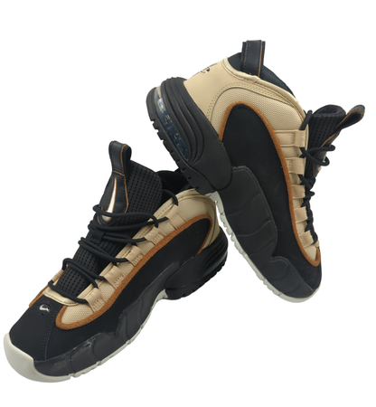 Nike Air Max Penny 1 Gold Basketball Beige / Negro Blanco No 24