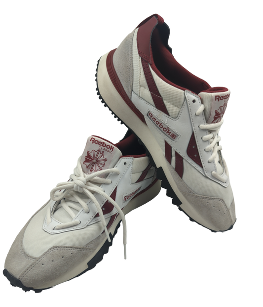 Reebok LX2200 Running / Training / Casual Blanco / Vino No 28.5