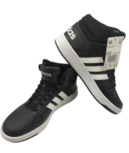 Adidas Hoops 2.0 Mid Bota Basketball Retro Negro / Blanco No 26