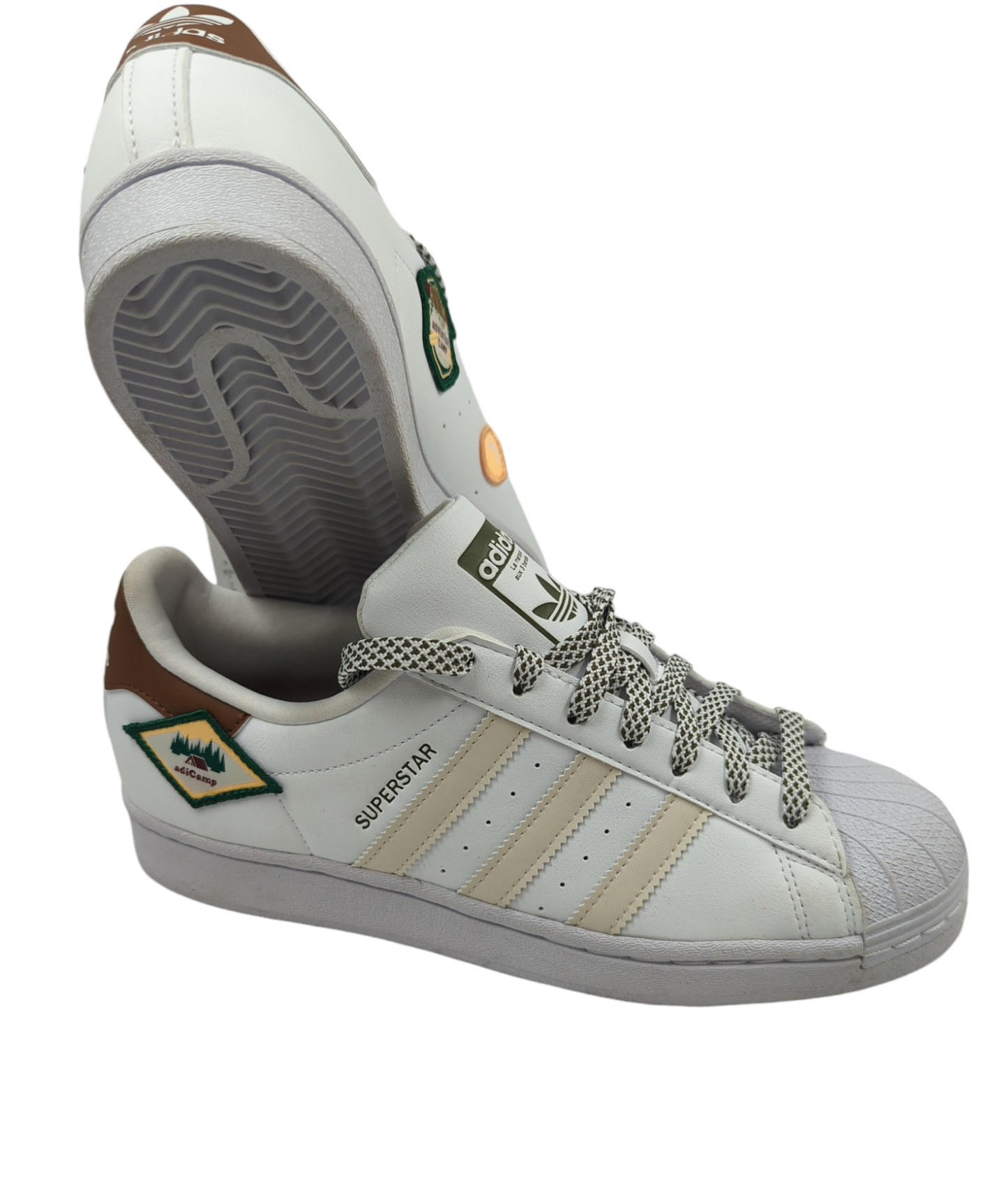 Adidas Superstar Adicamp Casual Blanco / Cafe No 25.5