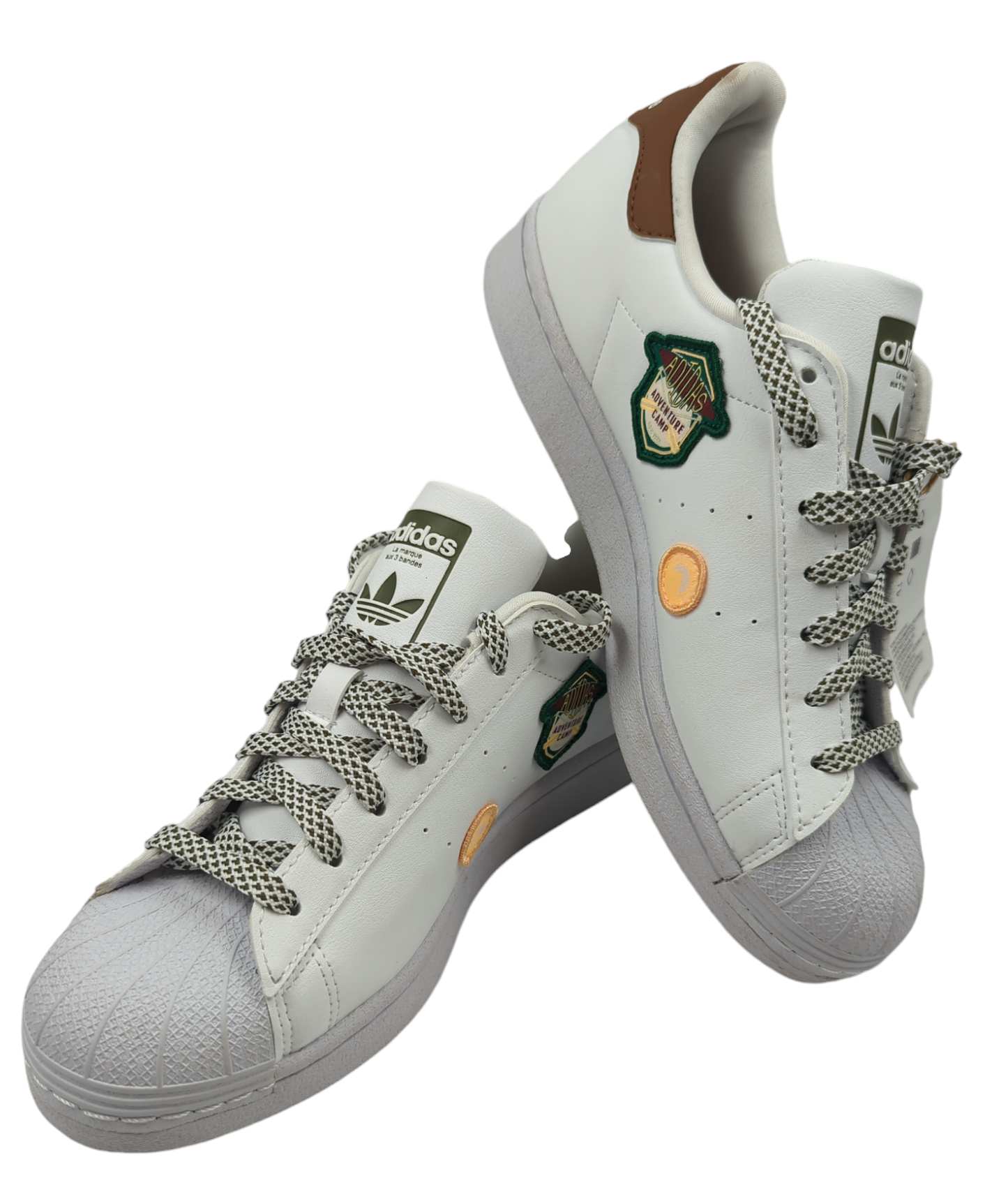 Adidas Superstar Adicamp Casual Blanco / Cafe No 25.5