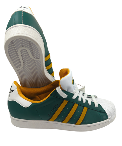Adidas Superstar Collegiate Casual Verde / Amarillo / Blanco No 27