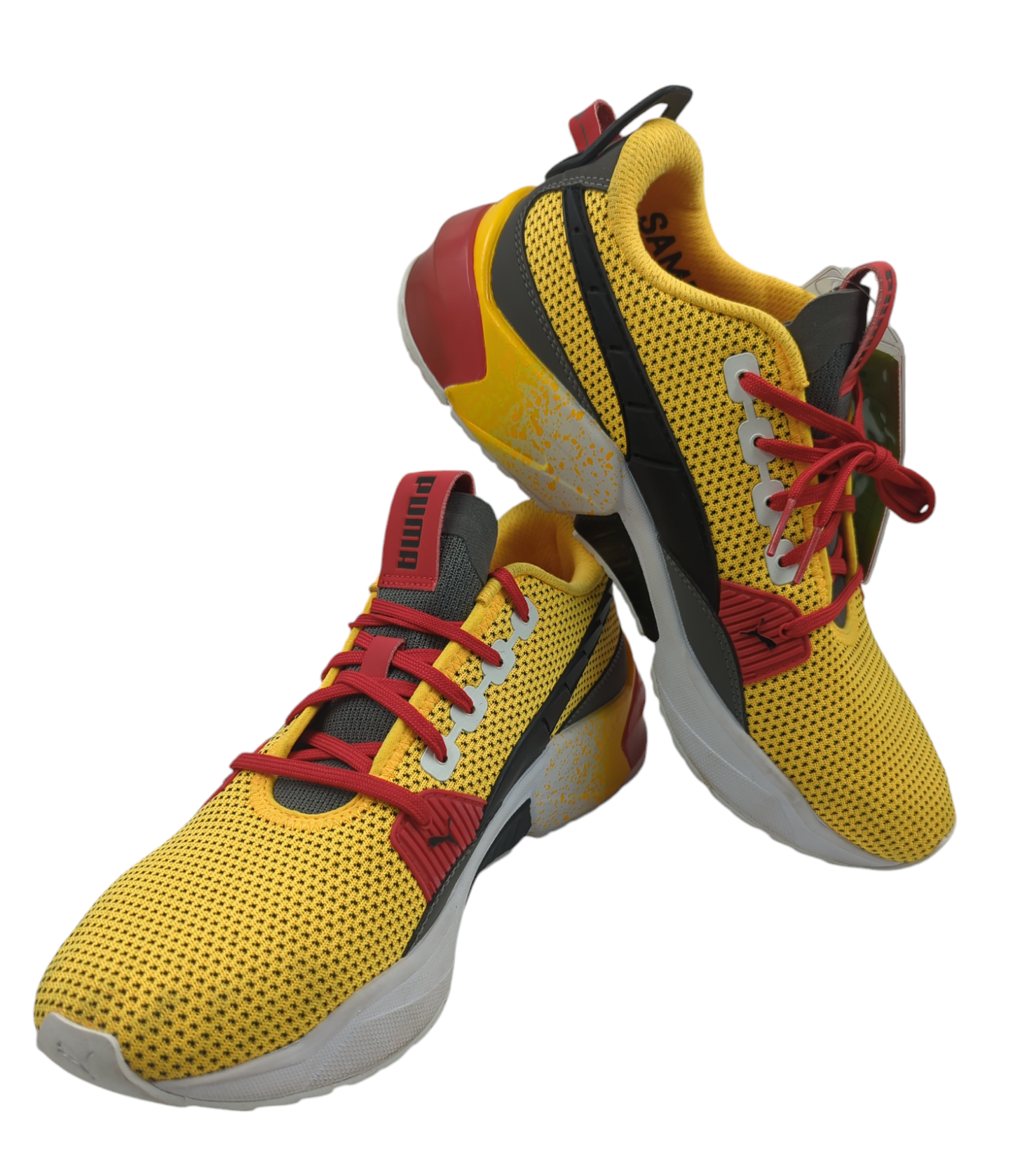 Puma Lqdcell Training / Running Amarillo / Rojo / Negro No 27