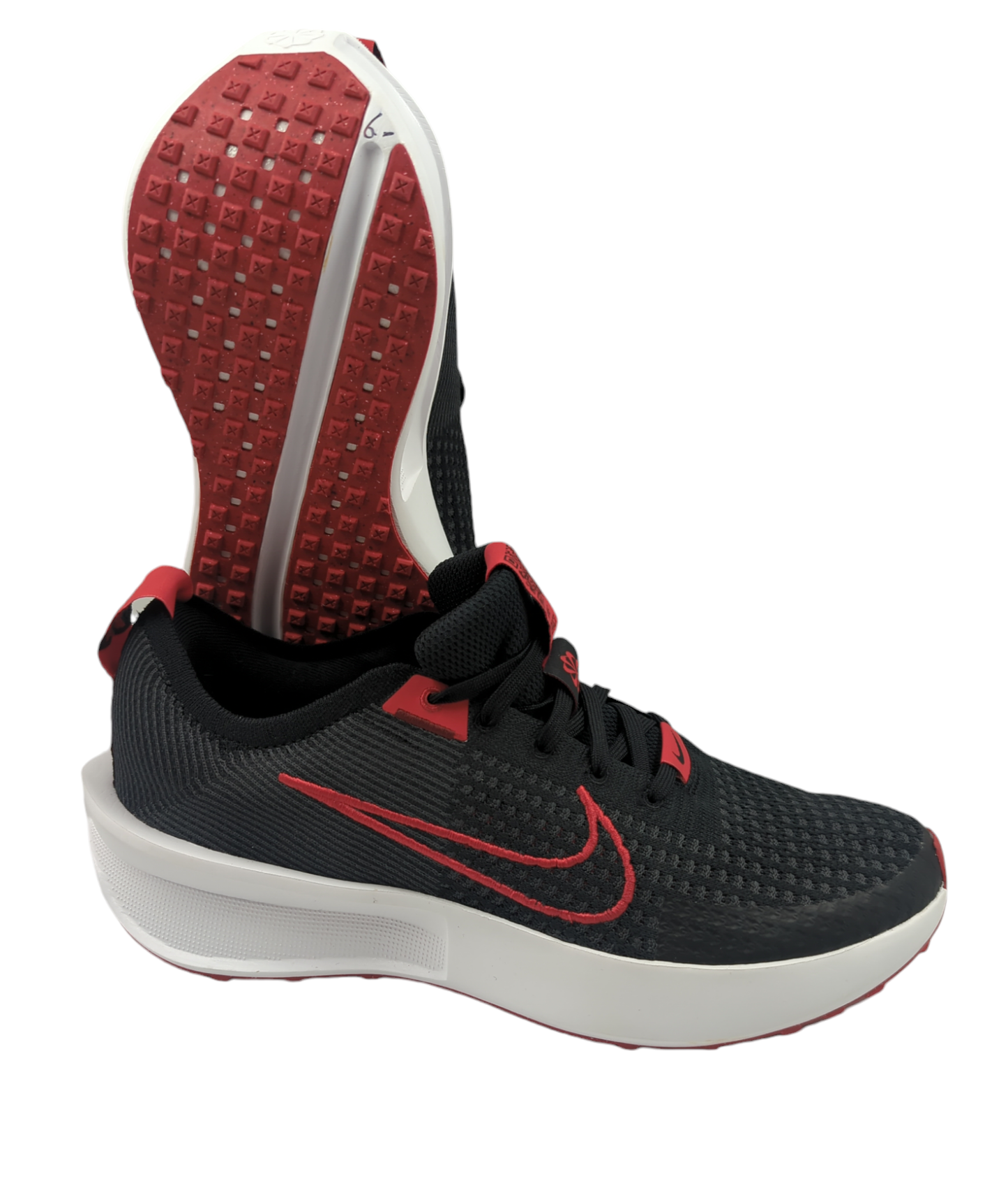 Nike Interact Running Training Negro / Rojo No 26