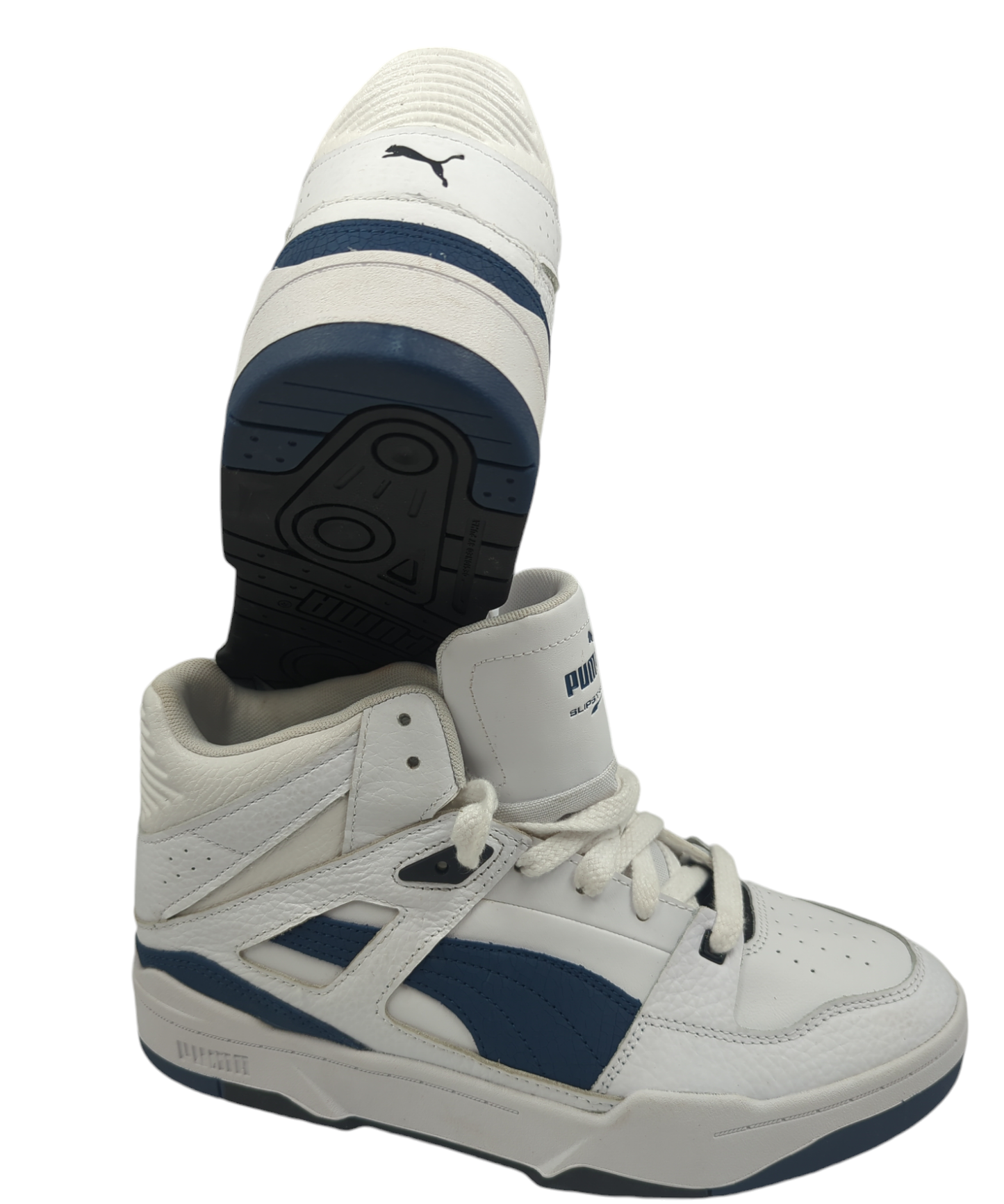 Puma Bota Slipstream Casual Piel Blanco / Azul No 26.5