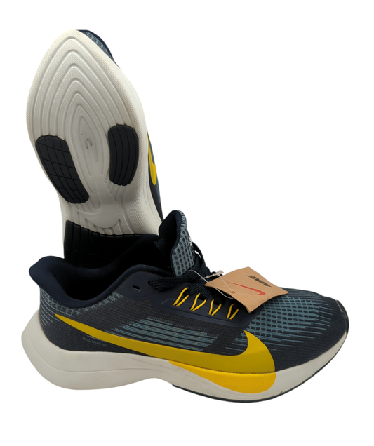 Nike Zoom Pegasus Running Azul / Amarillo / Blanco No 25