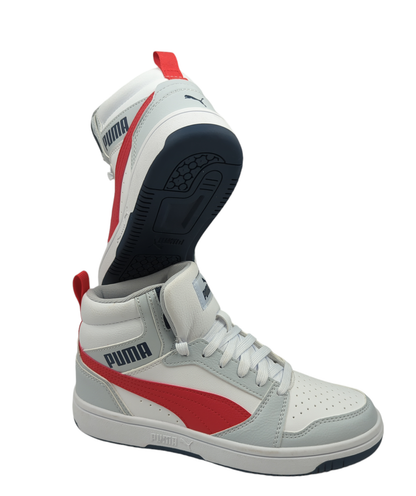 Puma Bota Basketball Retro Gris / Rojo No 23