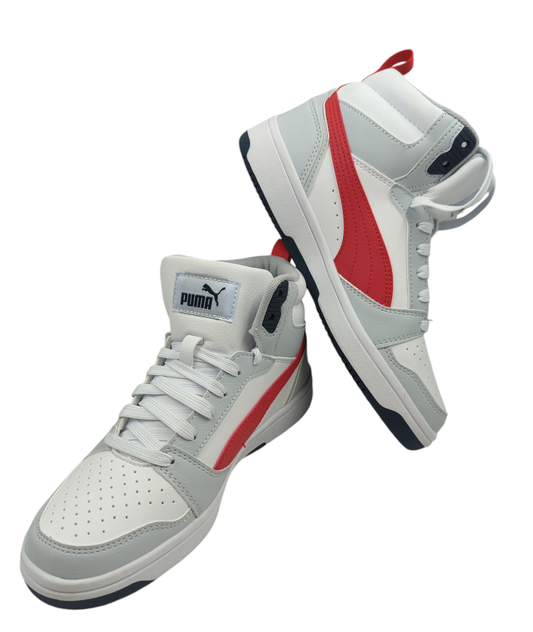 Puma Bota Basketball Retro Gris / Rojo No 23