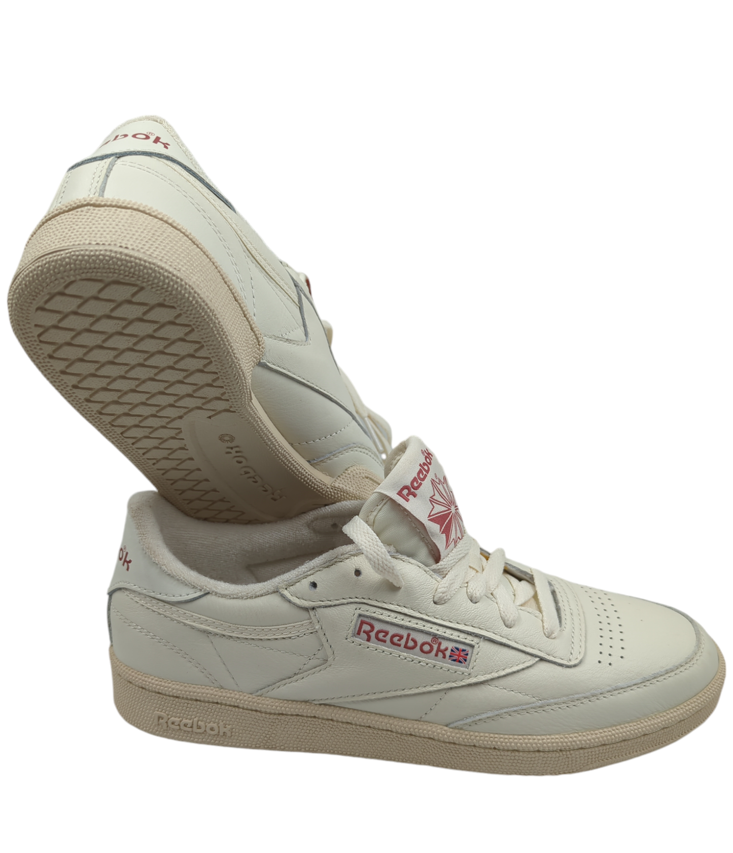Reebok Classic Club C 85 Leather Casual Piel Beige No 26.5