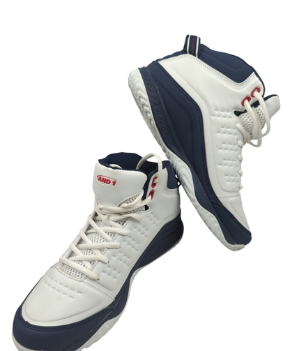 And 1 Basketball High Blanco / Azul No 28