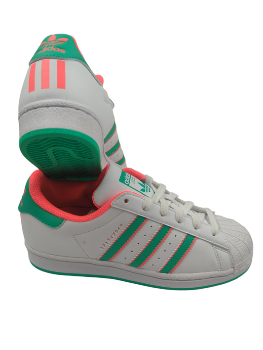 Superstar Casual Verde / Naranja No 23