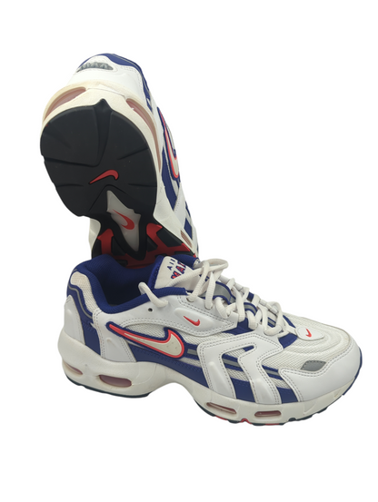 Nike Air Max Vinted 96 Retro Casual / Training Blanco / Azul No 27