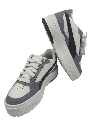 Puma Mayze Plataforma Casual Blanco / Morado No 22.5