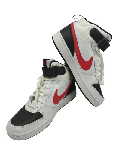 Nike Court Bota Casual Blanco / Negro / Rojo No 24.5
