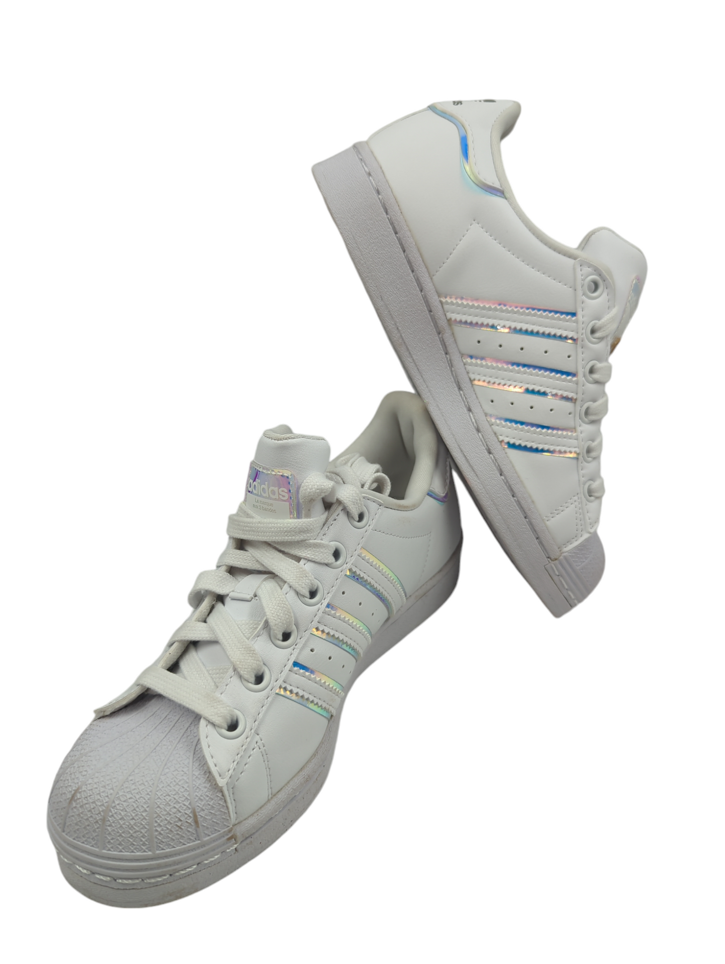 Adidas Superstar Casual Blanco / Iridiscente No 22.5