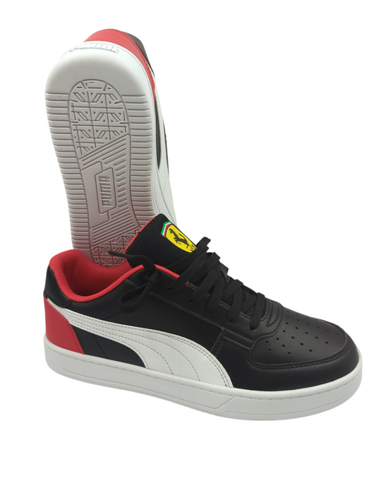 Puma Ferrari Caven Casual Negro / Rojo No 26.5