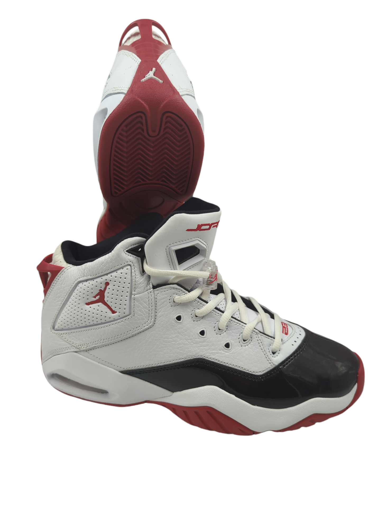 Jordan B Loyal Basketball Pro Piel  Negro / Blanco / Rojo No 27