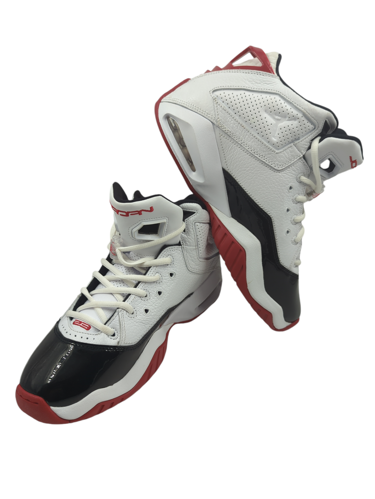 Jordan B Loyal Basketball Pro Piel  Negro / Blanco / Rojo No 27