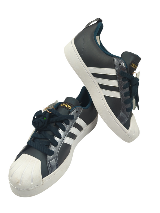 Adidas Superstar Streetcheck Negro / Blanco / Azul No 24