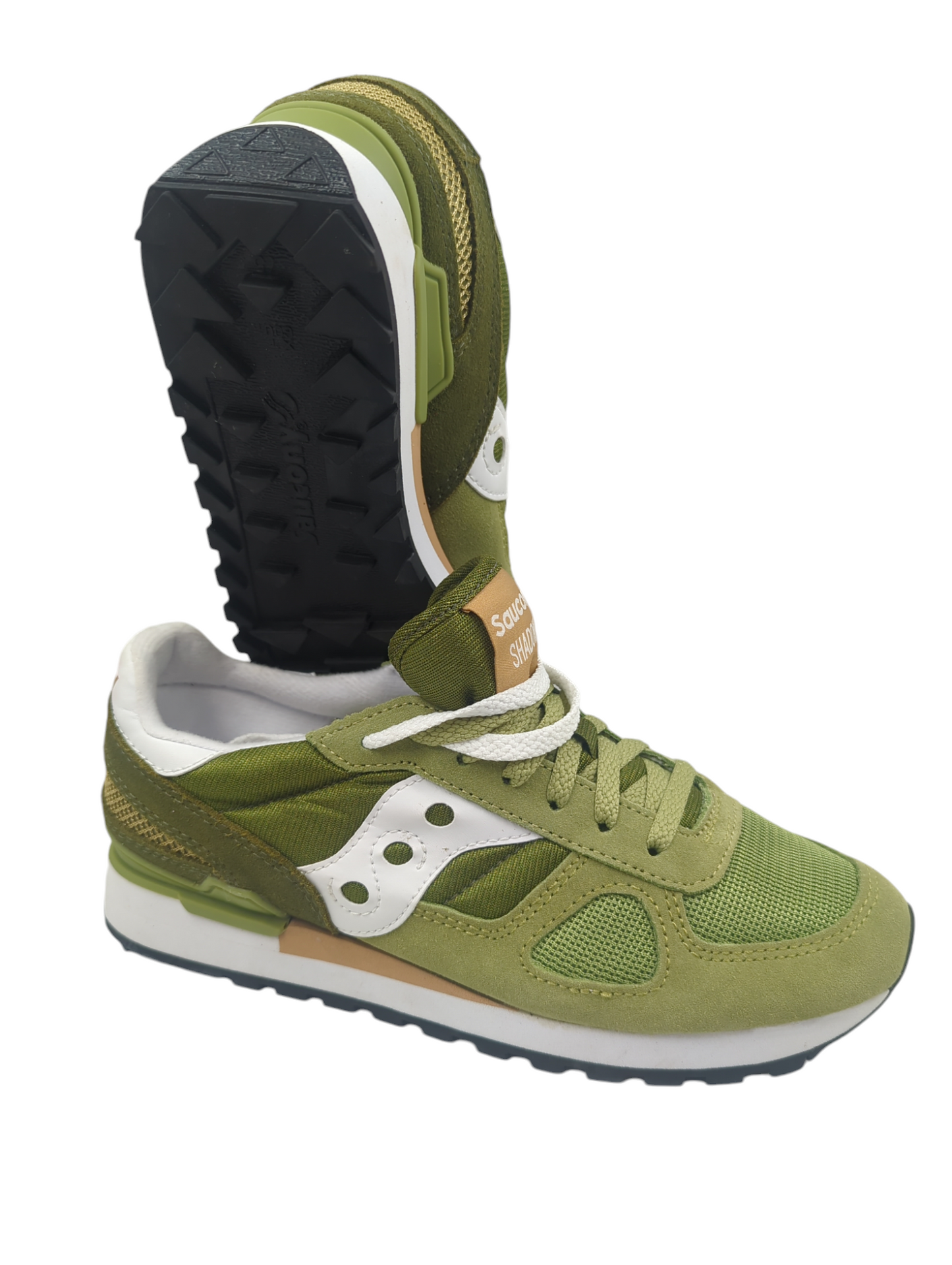 Saucony Shadow Casual / Sport Verde / Blanco No 26