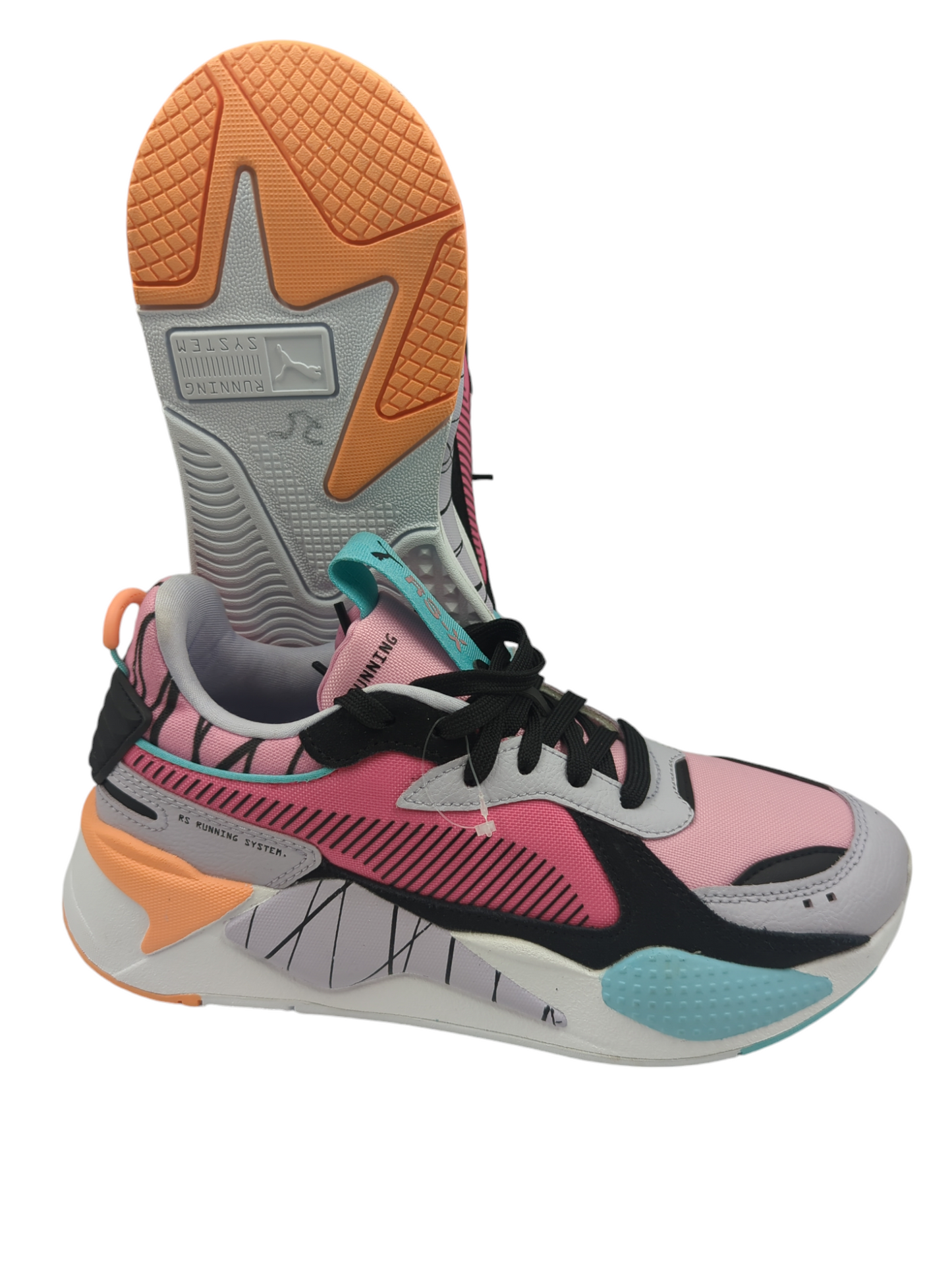Puma Rs Casual / Training Rosa / Naranja / Azul No 25