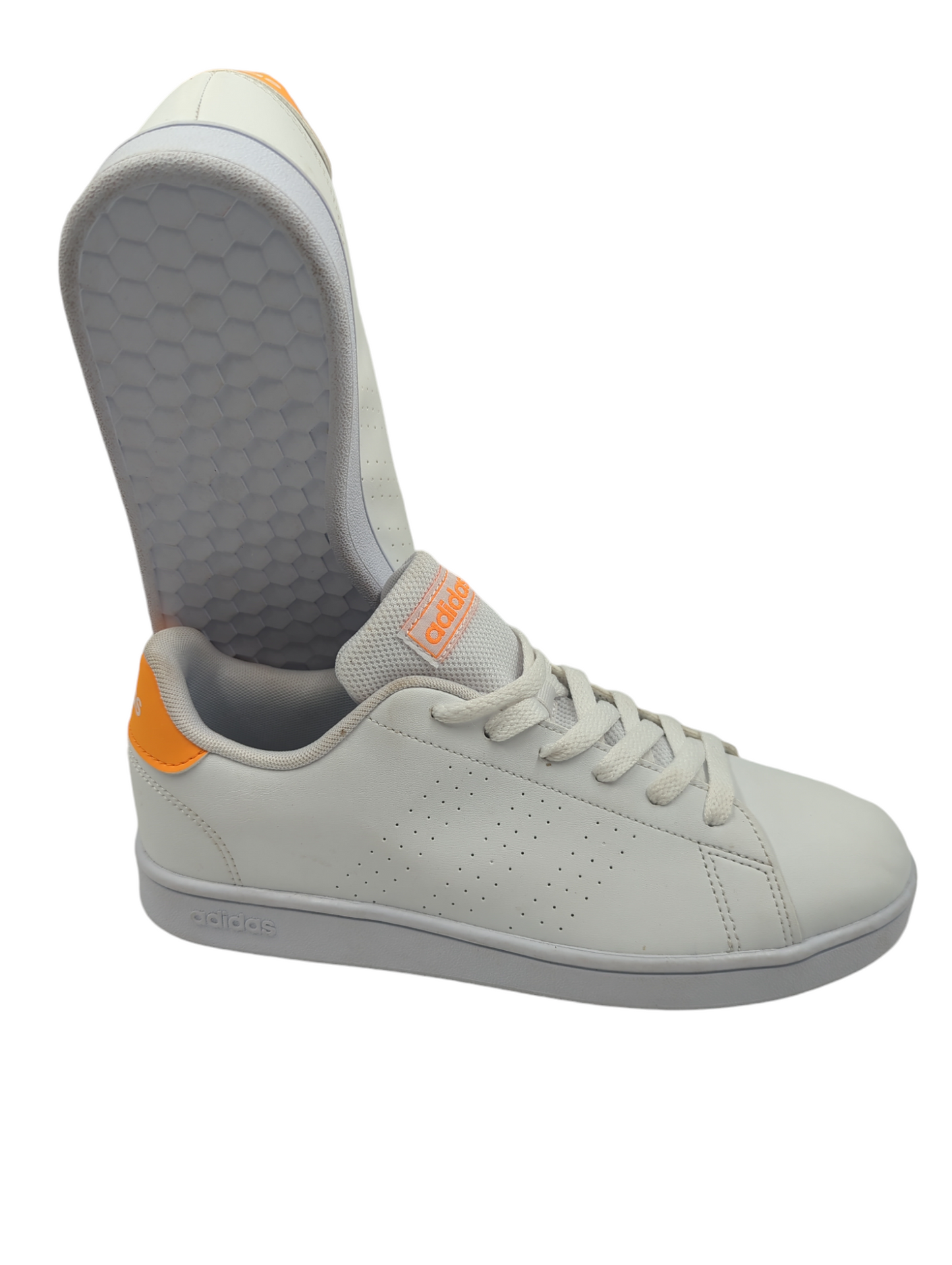 Adidas Advantage Casual Blanco / Amarillo No 26