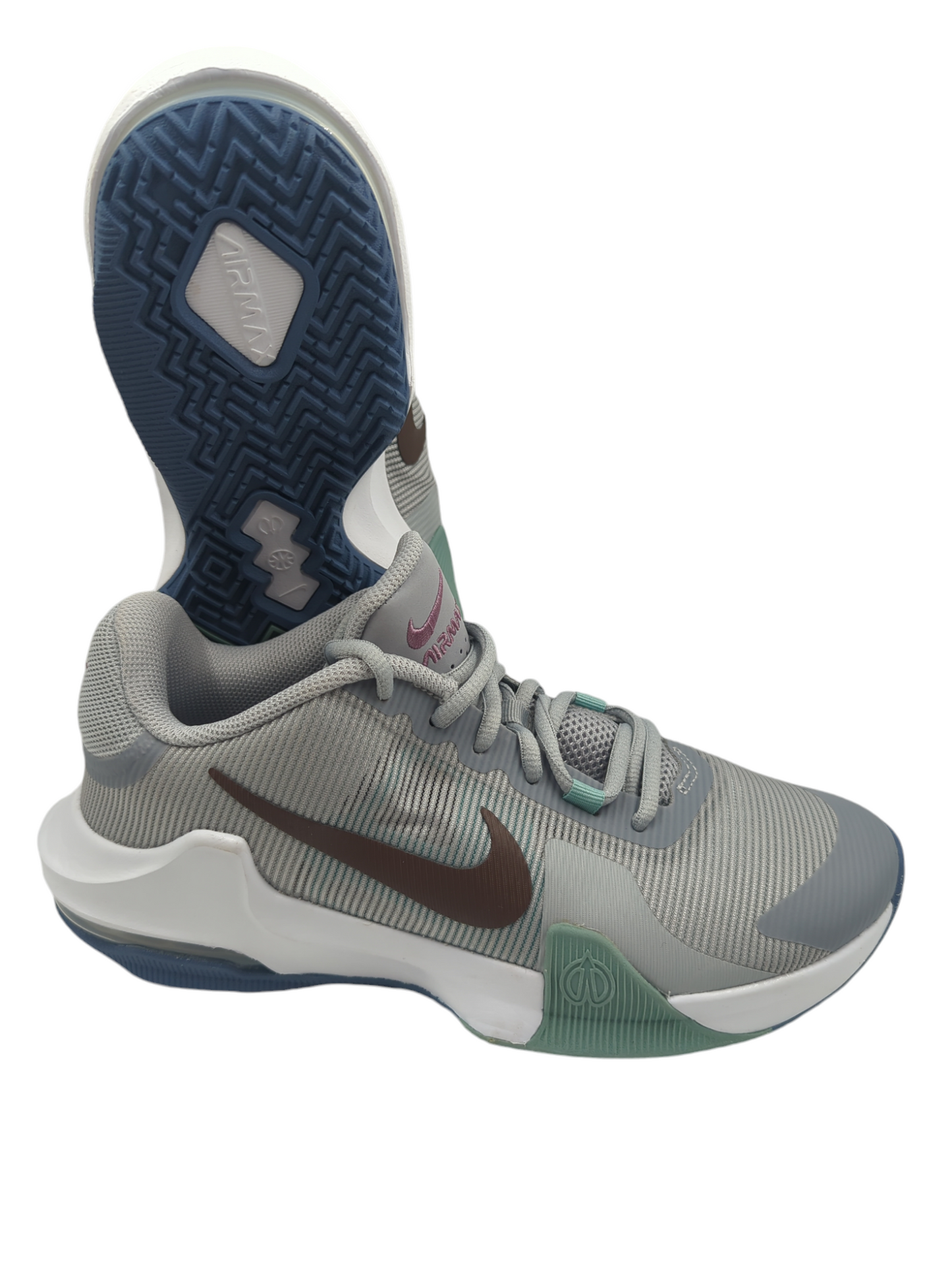 Nike Air Max Impact Training Gris / Azul No 25