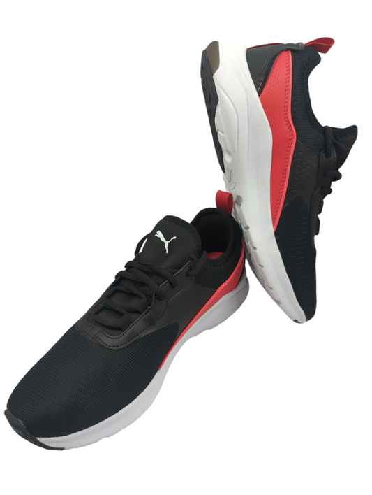Puma Ferrari Electron Casual / Training Negro / Rojo No 26