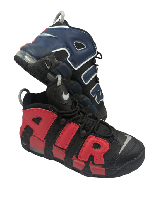 Nike Pippen Untempo Basketball Negro / Rojo / Azul No 24