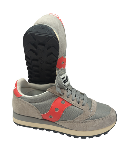 Saucony Jazz 81 Casual / Sport Gris / Rojo No 23.5