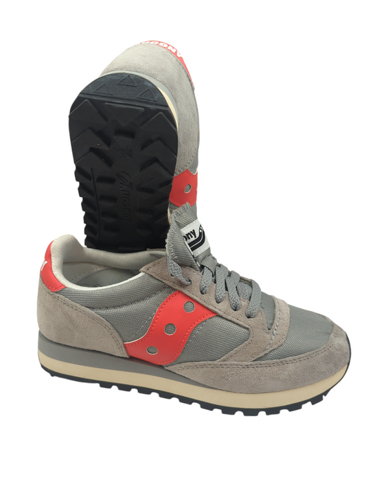 Saucony Jazz 81 Casual / Sport Gris / Rojo No 23.5