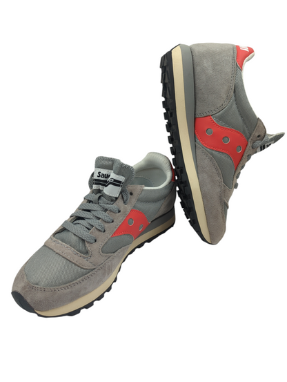 Saucony Jazz 81 Casual / Sport Gris / Rojo No 23.5