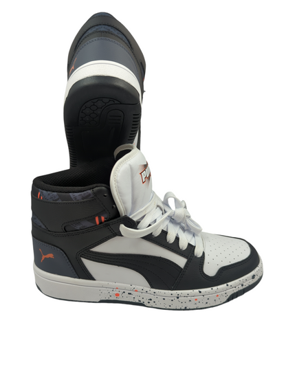 Puma Rebound Casual Basketball Retro Blanco / Negro No 23