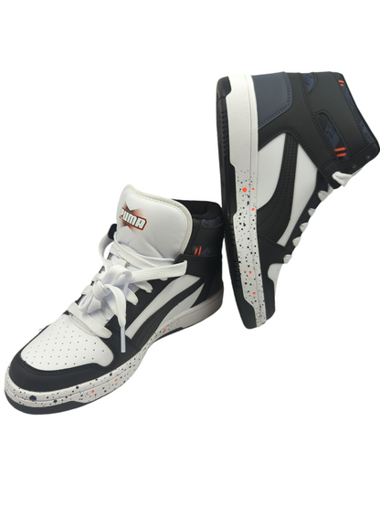 Puma Rebound Casual Basketball Retro Blanco / Negro No 23